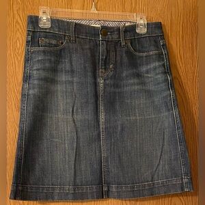 Gap Limited Edition Denim A-Line Skirt. Size 1